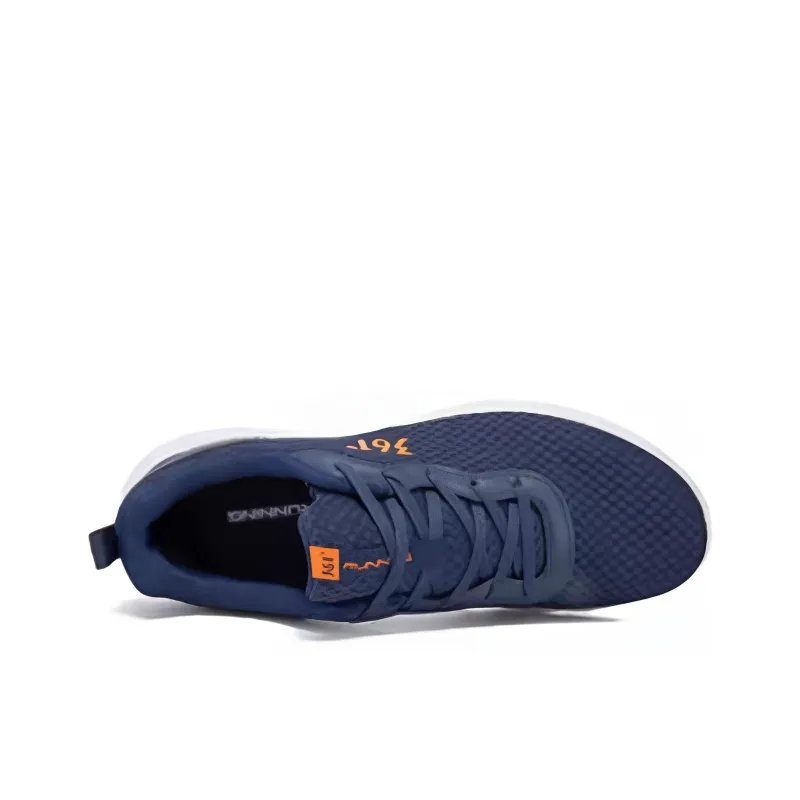 361° Cushioning, Wear Resistant Low Top Running Shoes Men's Blue Orange-1