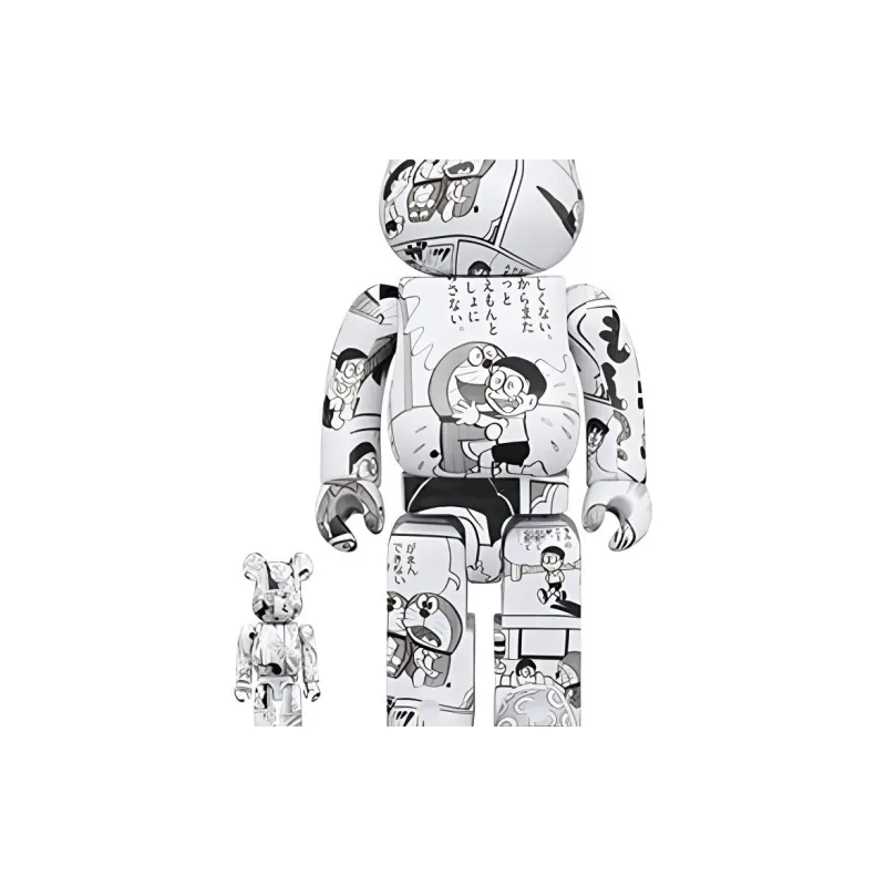 BE@RBRICK Doraemon Ver Doll 100％+400％ Unisex-3