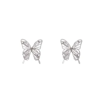May10th S925 Silver Stud Stud Earrings Women's