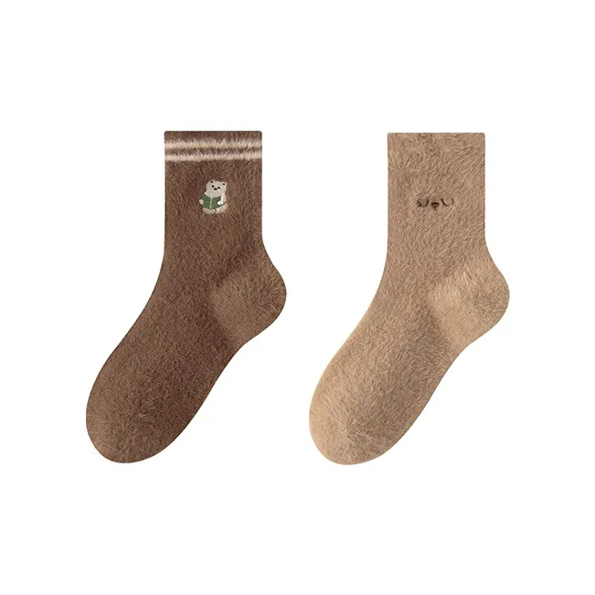 MIIOW Mid Calf Socks Women's Combo Set-3