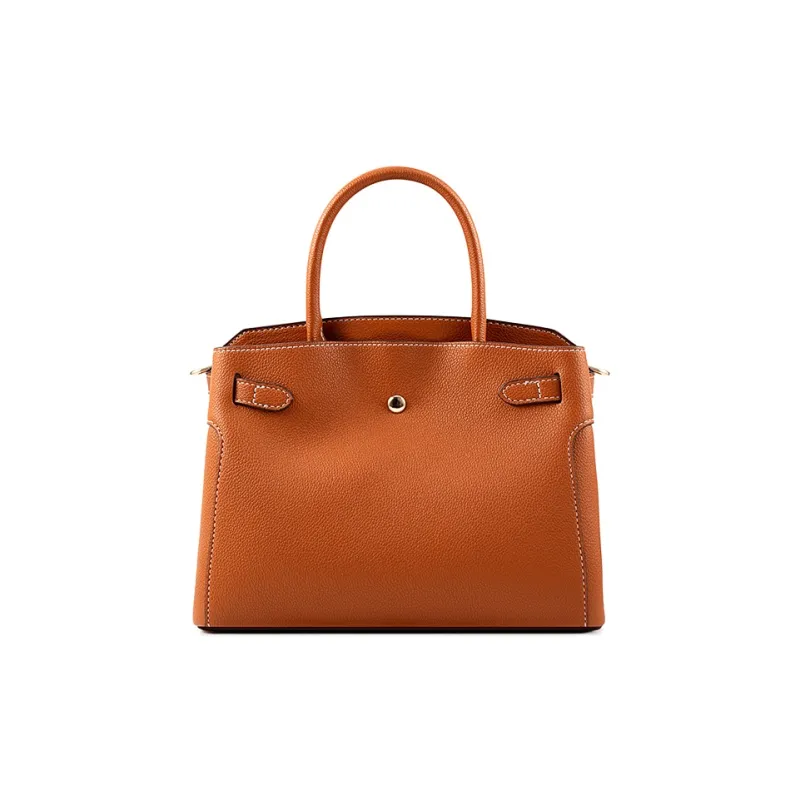 Vigno Synthetic Leather Shoulder Bag Crossbody Bag Handbag Regular Women's Khaki/Brown/Red/Black-23