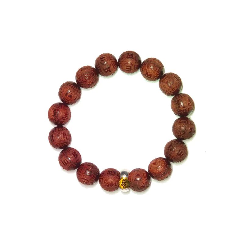Guansha Pterocarpus Bracelets Unisex-9