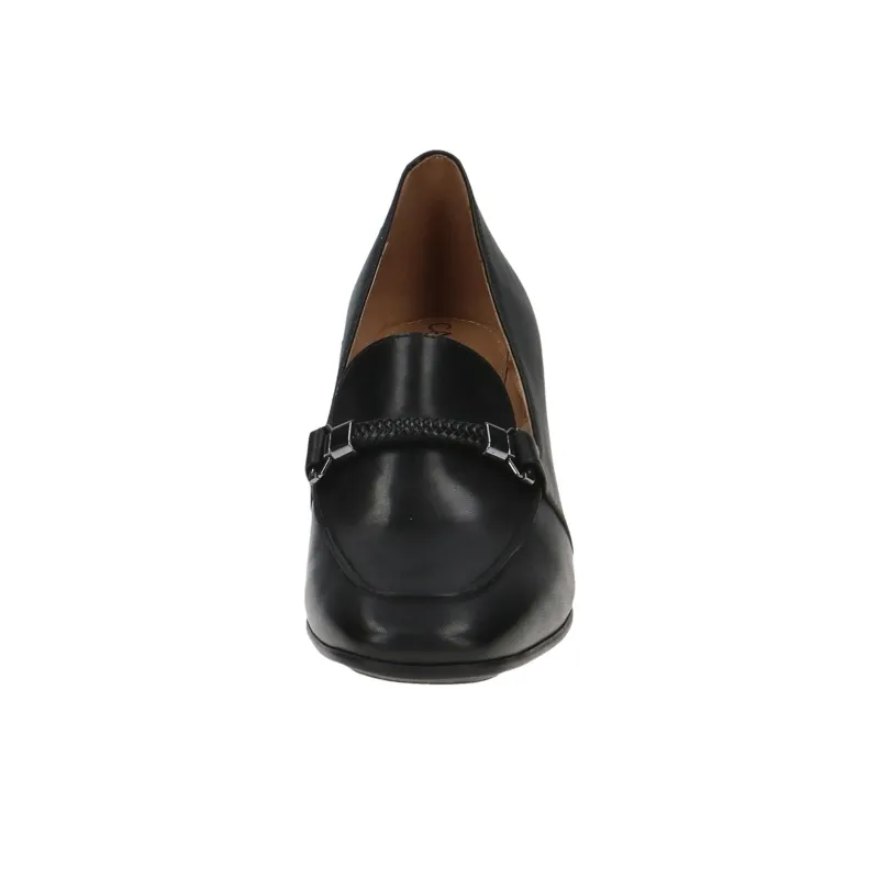 CAPRICE Tessa Chunky Heel High Heels 6cm Women's Black-4