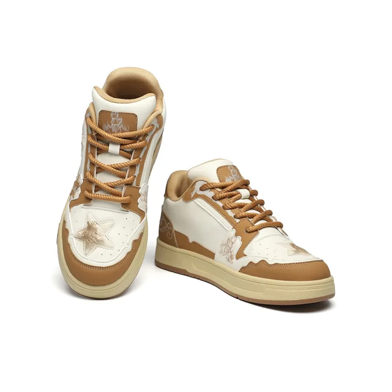 Tonlion Slip Resistant And Breathable Low Top Skateboard Shoes Men's-24