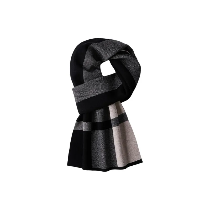 Red bean Knit Scarves Men-19