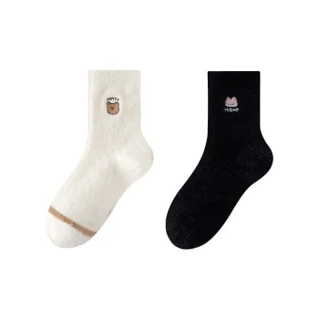 MIIOW Mid Calf Socks Women's Combo Set