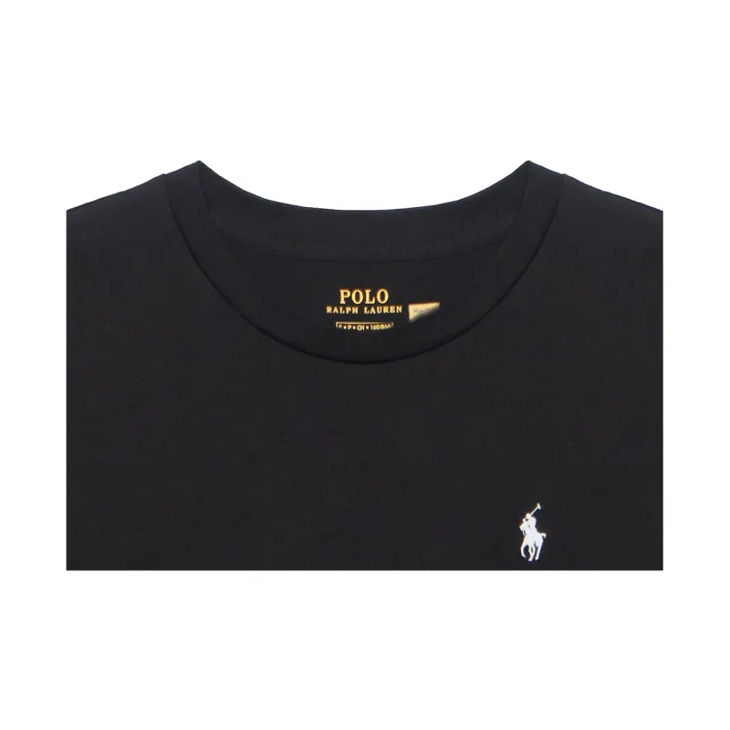 Polo Ralph Lauren T Shirts Women's Black-8