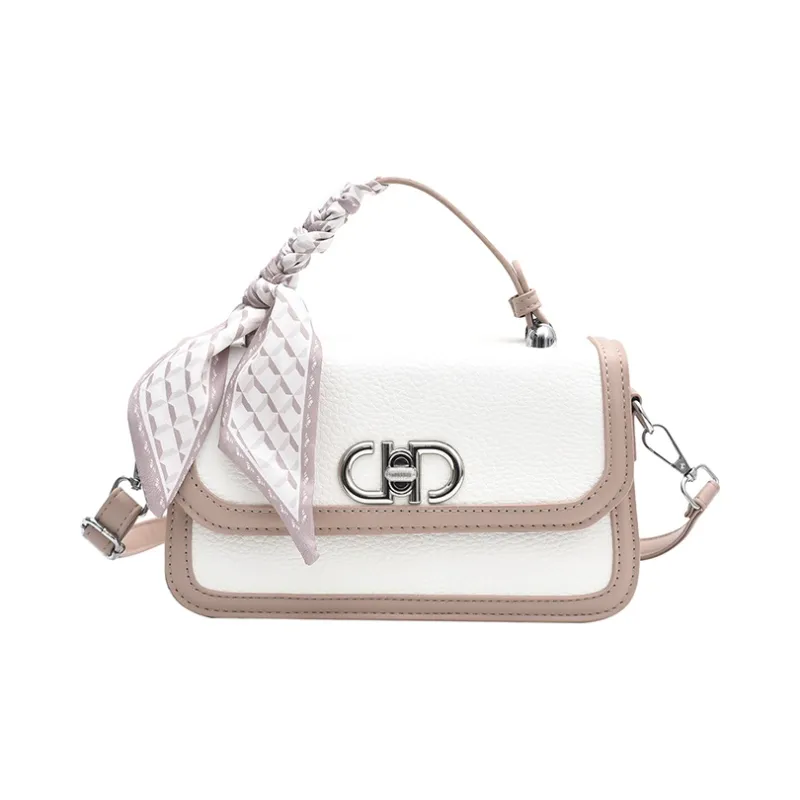 SUN ERATH&U PU Handbag Women's Silver & Yellow & Khaki & White & Black & Pink & Umber & Green & Coffee & Black-7