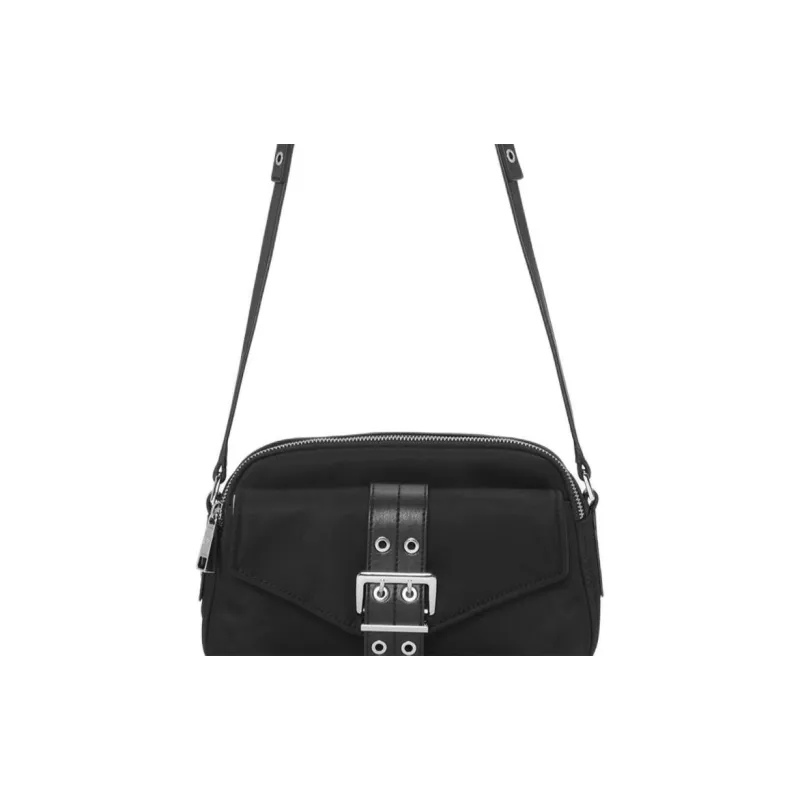 GANNI Recycled Nylon Shoulder Bag Women's Black-2