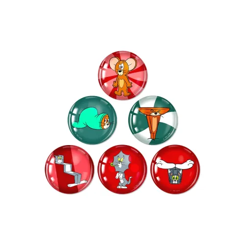 TOM AND JERRY Tom Individual Creative Glass Cute Cartoon Anime / Games Fridge Magnets