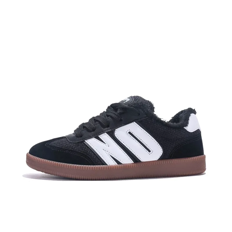 NOCOPY Coverage Warm Lightweight Low-Top Fleece-Lined Skateboard Shoes Unisex-0