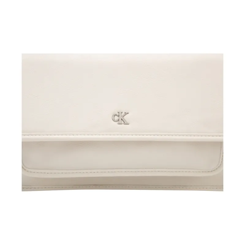 CALVIN KLEIN Synthetic Material Shoulder Bag Women's Milk White-4