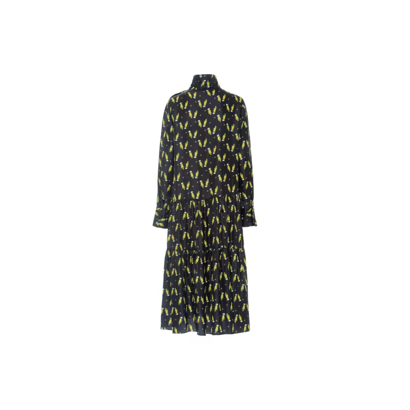 MASFER.SU Long Sleeved Dresses Women's Multicolor-1