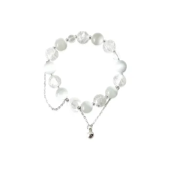 Star Treasures Glass Cat Eye Bracelets Women's