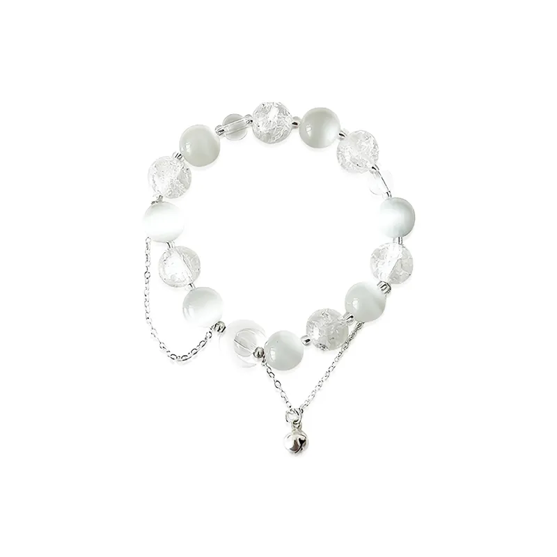 Star Treasures Glass Cat Eye Bracelets Women's-0