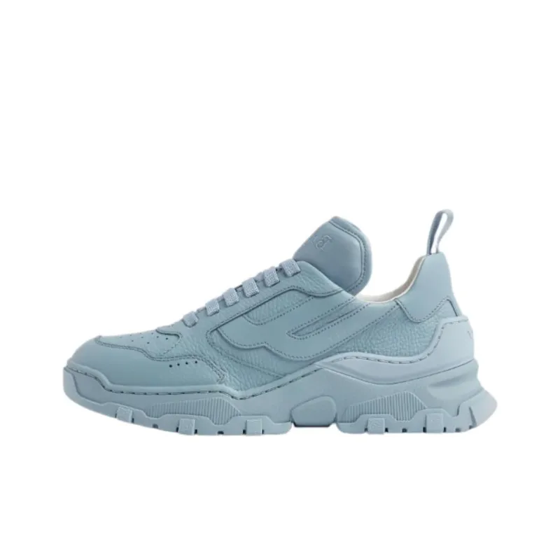 BALLY Holden Mid-Top Casual Shoes Men's Light Blue-0