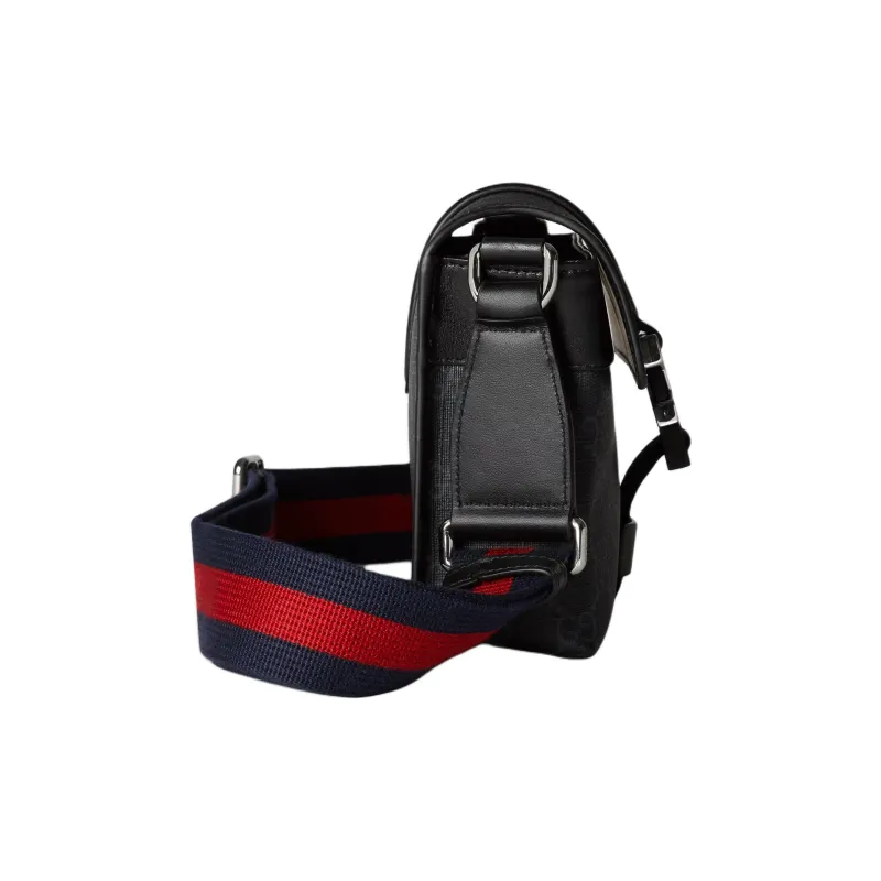 GUCCI GG Supreme Canvas Canvas Bag Crossbody Bag Shoulder Bag Extra Mini Men's Black-2