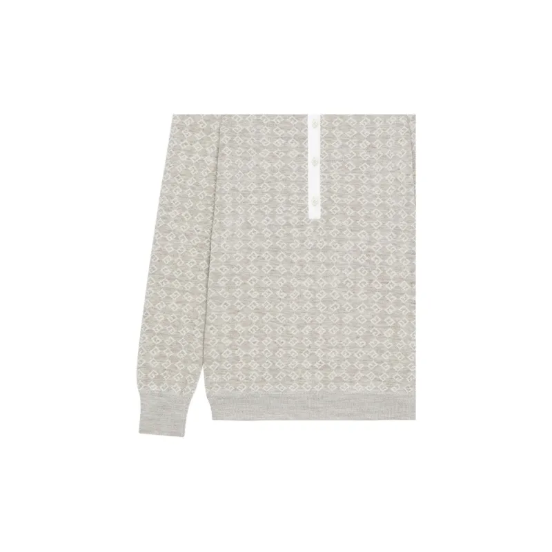 Givenchy Monogram Detailed Slim Fit Shirt-5