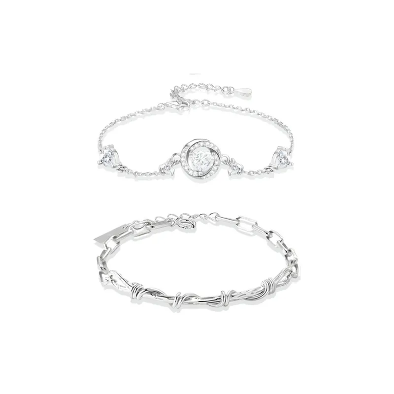 COPI Alloy Zircon Bracelets Unisex-6