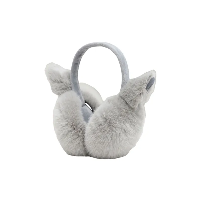 MOREMERRY Rabbit And Fox Fur Proof Earmuffs Unisex-3