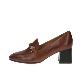 CAPRICE Tessa Chunky Heel High Heels Women's Brown