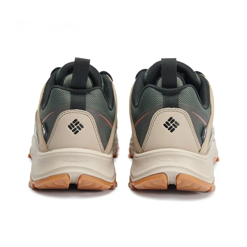 Columbia Anti Slip Wear Resistant Low Top Trekking Shoes Men's Dark Khaki-2