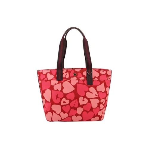 COACH Canvas Bag, tote Laurent Bag, Shopping Bag, Handbag, Shoulder Bag Tubas Women's Red