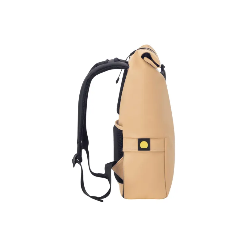 DELSEY PU Backpack Medium Size Unisex Beige-2