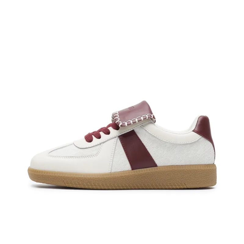 Staccato Low Top Skateboard Shoes Women's Brown-5