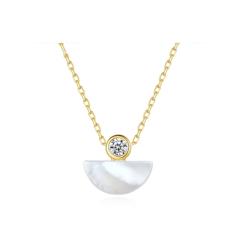 Suddenly Lucky 925 Sterling Silver Necklaces Women's-0