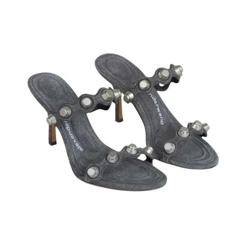 Alexander Wang Riot Heeled Mules Women's-2