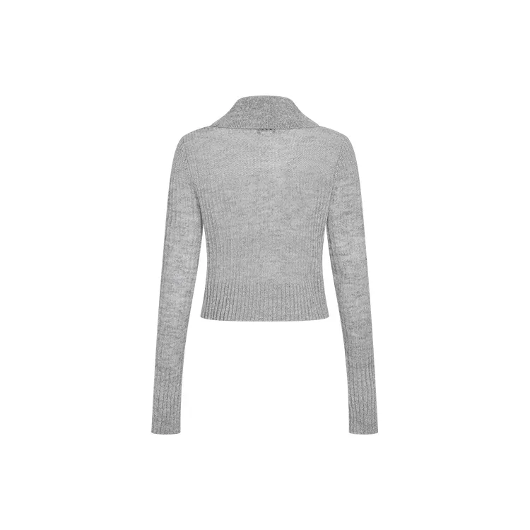 URBAN REVIVO Knitwear Women's Cool Gray-1