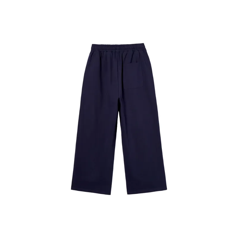 Mmlg Casual Pants Unisex Navy Blue-1