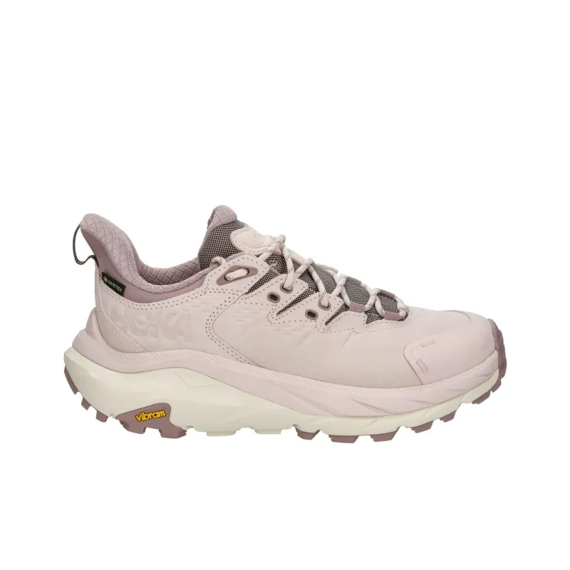 HOKA ONE ONE Kaha 2 Anti Slip Wear Resistant Low Top Trekking Shoes Women's Light Pink-1