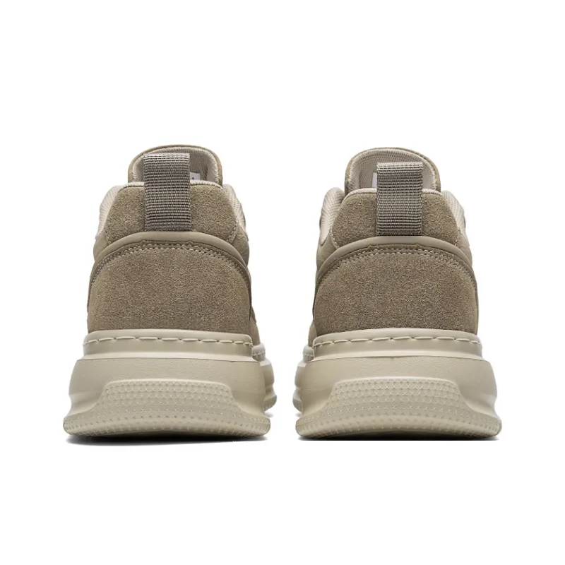 Desert Ram Slip Resistant, Abrasion Resistant, Lightweight, Height Increasing Low Top Skateboard Shoes Men's-9