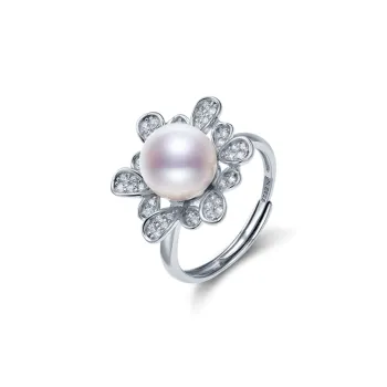GN PEARL Freshwater Pearl Rings Women's