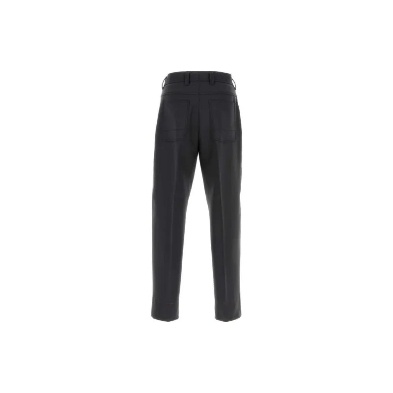 Ermenegildo Zegna Wool Trousers-1