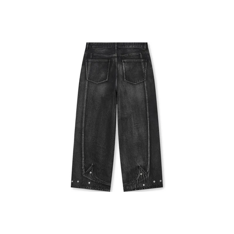DICETINY Jeans Unisex Carbon Black-1