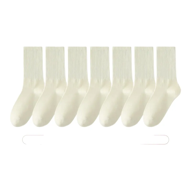 Lan Miao Mid Calf Socks Women's 7 Pack-6