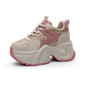 The Mystery Of Glamour Low Top Chunky Sneakers Women's