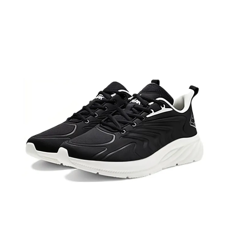 PEAK Cushioning Low Top Running Shoes Men's Black-1