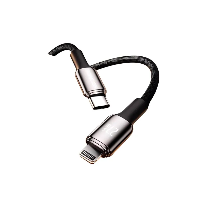 ROMOSS CB173B Type C To Lightning Zinc Alloy Woven Material 30W Fast Charge Cables-2
