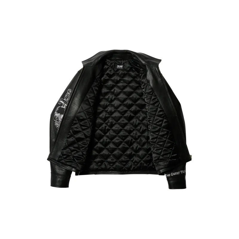 PALACE Tgf Leather Jacket-2