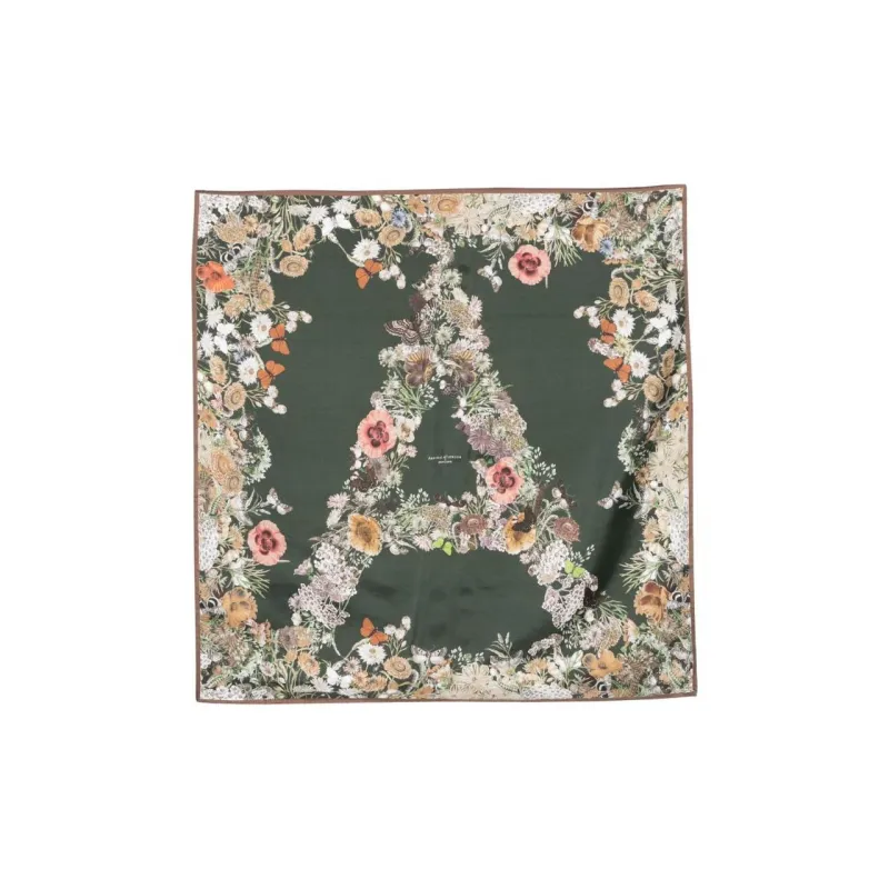 Aspinal Of London Ombre 'A' Floral Scarf-0