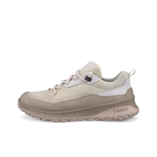 Ecco Low Top Casual Shoes Women's Nude