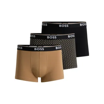 HUGO BOSS Logo waistband Boxers Pack Of Three