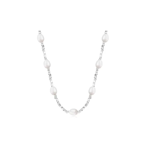 Fortune Gold Freshwater Pearl Necklaces Unisex