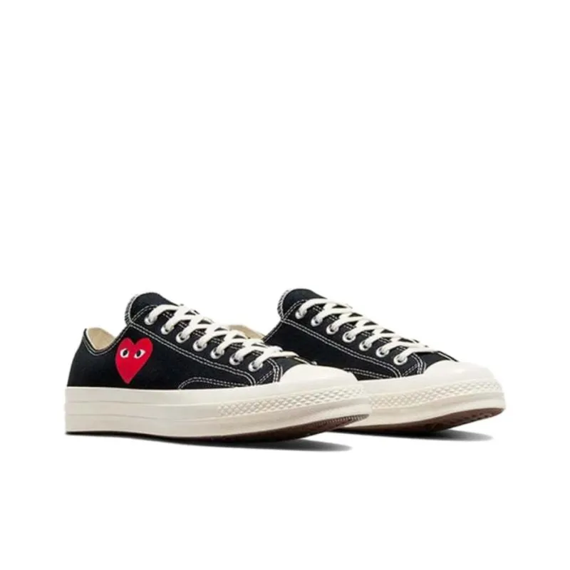 Converse Chuck Taylor All Star 70 Ox Comme Des Garcons Play Single Heart Black-2