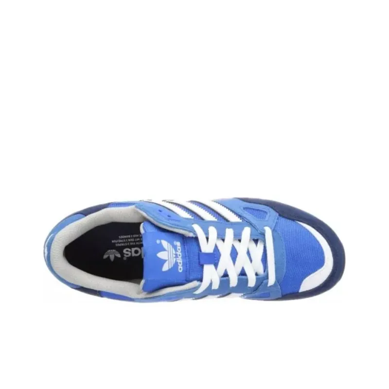 Adidas Originals ZX 750 Anti Slip And Wear Resistant Lightweight Low Top Casual Shoes Men's Blue-2