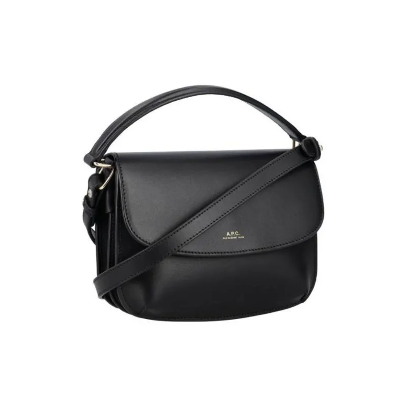A.P.C Logo Printed Sarah Mini Shoulder Bag-1